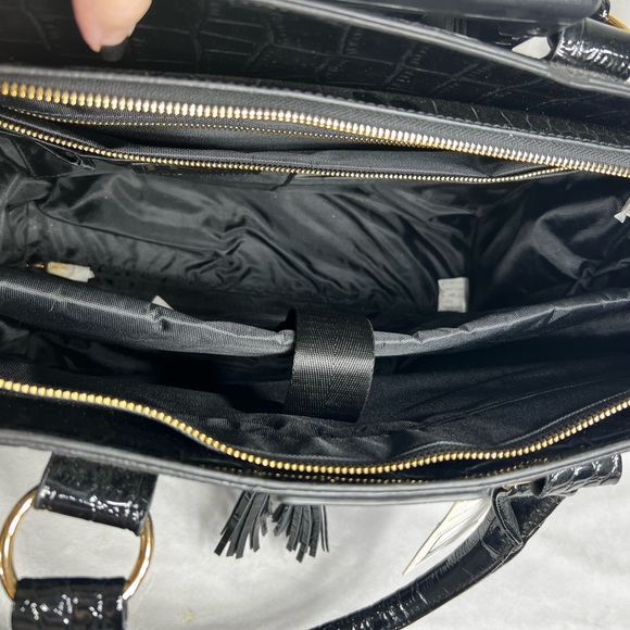 JKM and Company CONTESSA Purple Rolling Tote Bag, Travel Bag or Rolling Work Bag - Picture 14 of 16